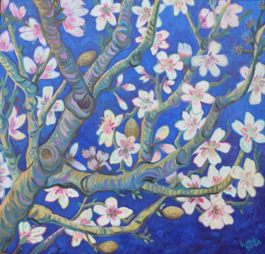 Almond blossom at night SOLD